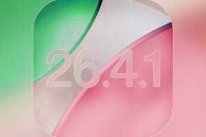 macos tahoe 26.4.1 update