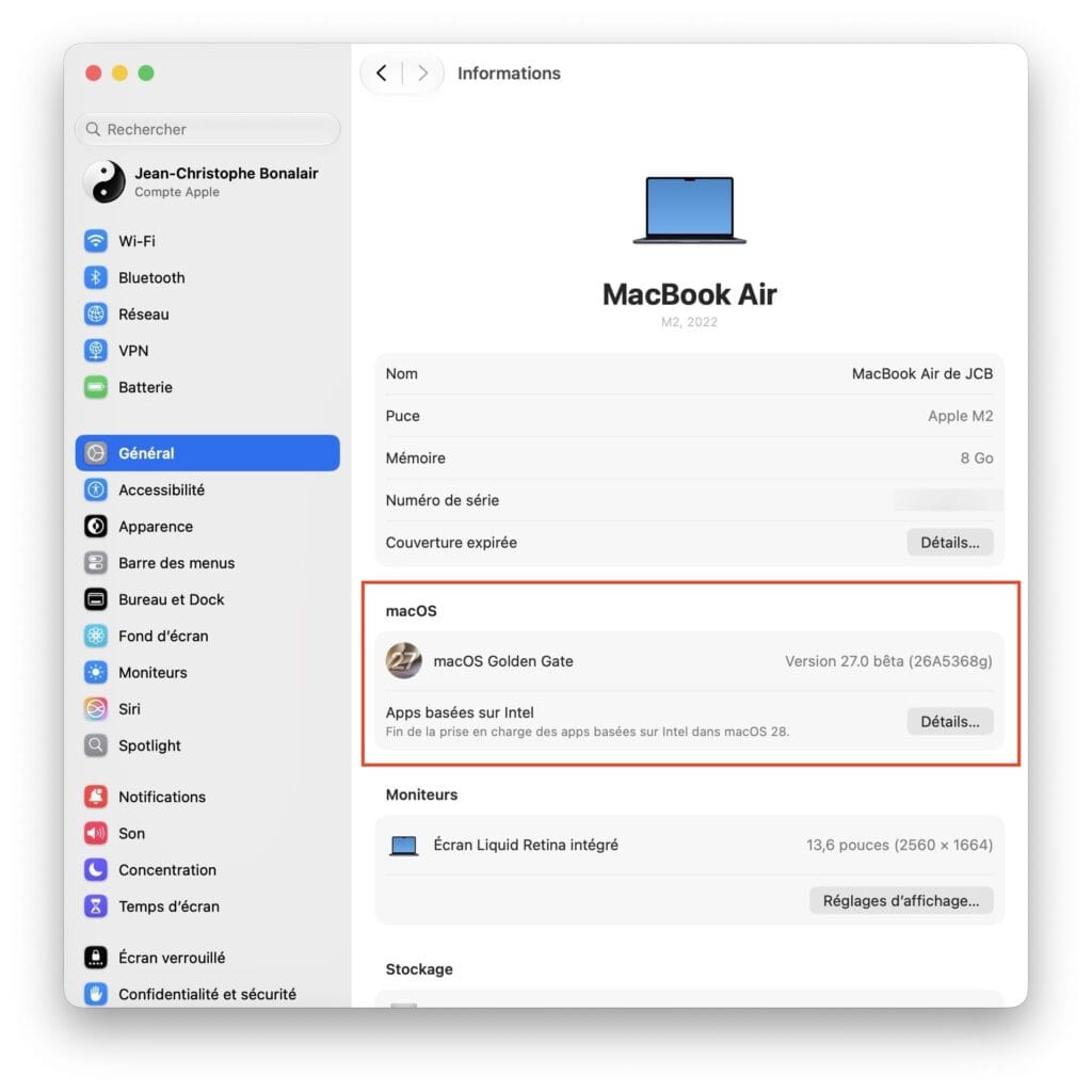 download macOS Golden Gate 27 beta 2 Mac