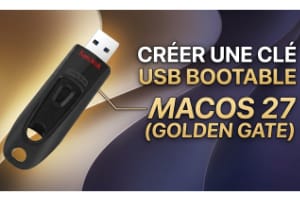faire cle USB bootable macOS 27 golden gate
