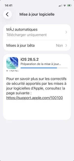 iOS 26.5.2 maj iphone