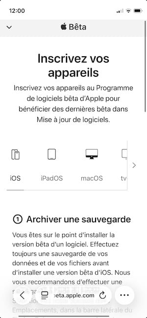 Télécharger iOS 27 beta 1 & iPadOS 27 (Liens IPSW) 1