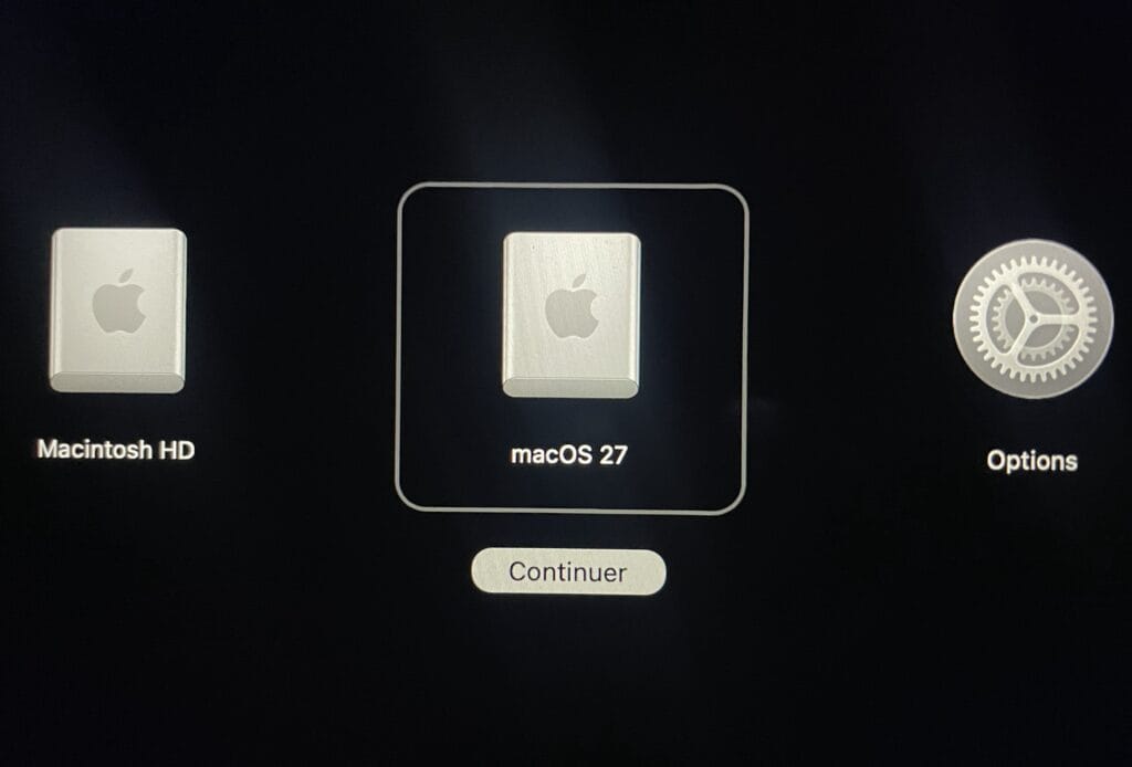 macos Golden Gate 27 boot