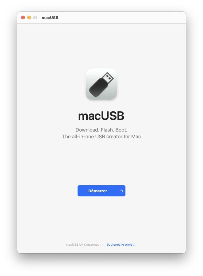 Comment faire une installation propre macOS Golden Gate 27 3 macUSB download Golden Gate 27