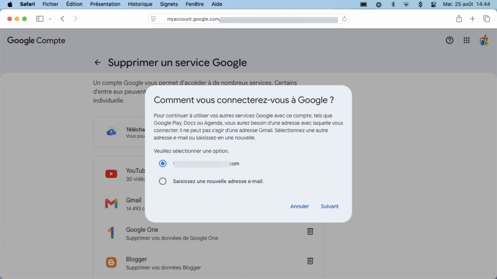 comment vous connecterez vous a Google