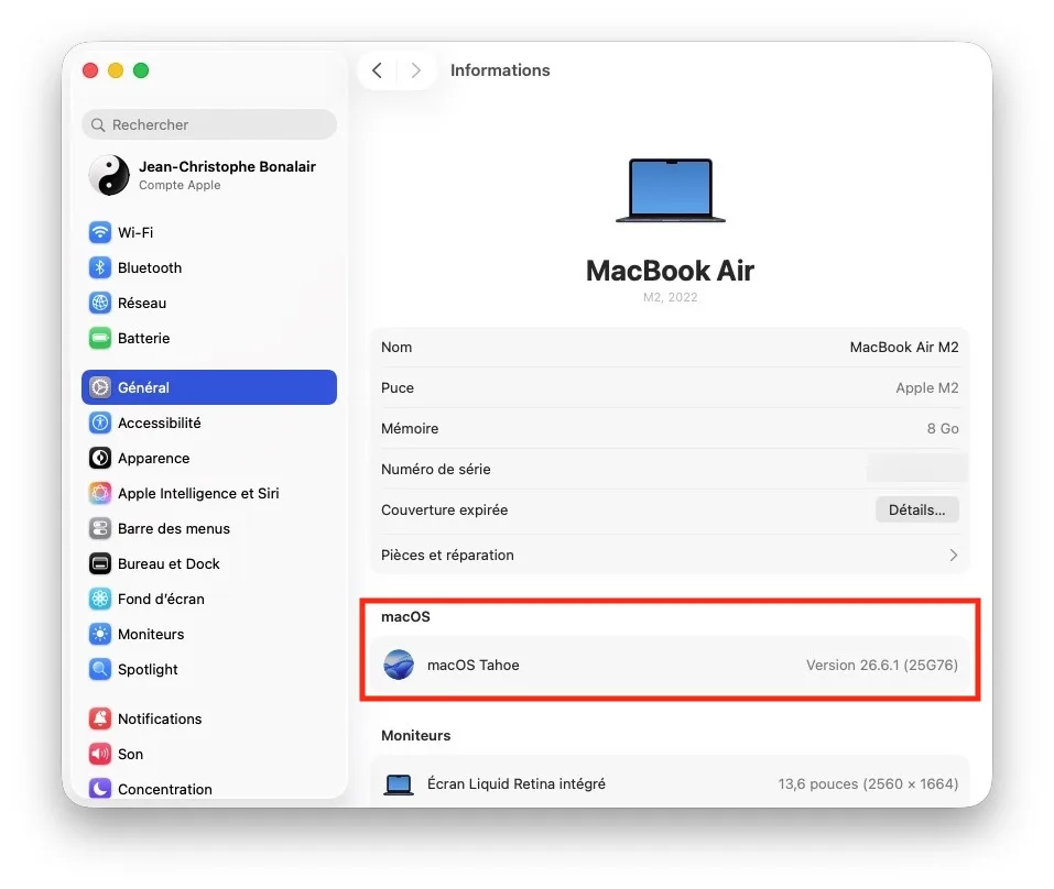 Télécharger macOS Tahoe 26.6.1 en version finale (liens directs PKG + IPSW) 3 macOS Tahoe 26.6.1 version finale