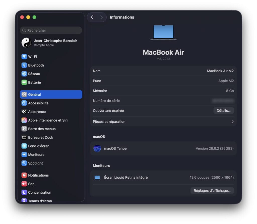 Télécharger macOS Tahoe 26.6.2 en version finale (liens directs PKG + IPSW) 3 macOS Tahoe 26.6.2 version finale pour Mac compatibles