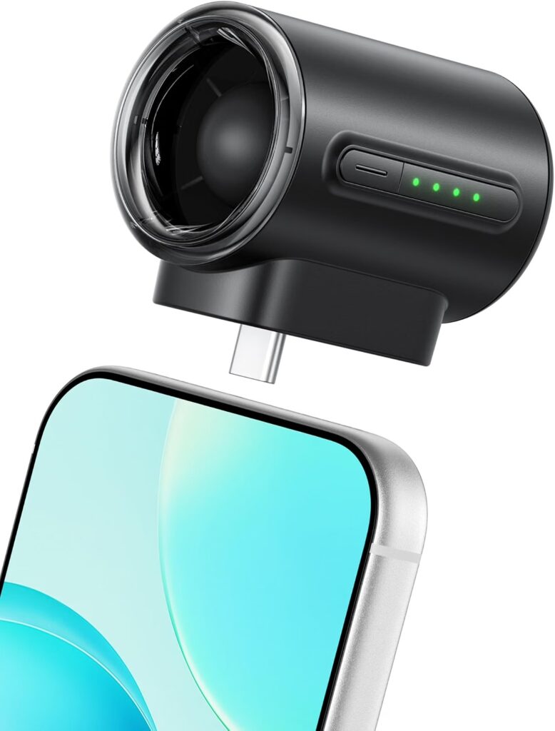Aecooly Mini Ventilateur Telephone USB C iPhone