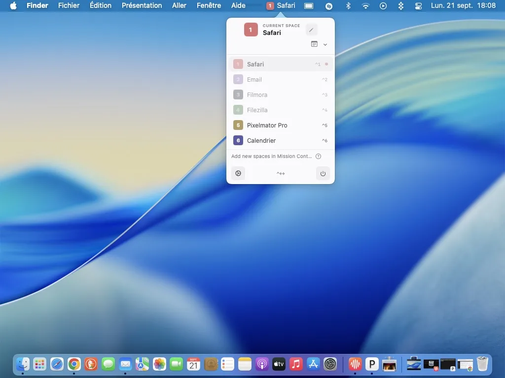 SpaceJump : Donnez ENFIN un nom à vos Bureaux virtuels sur Mac ! 4 nommer bureau sur mac