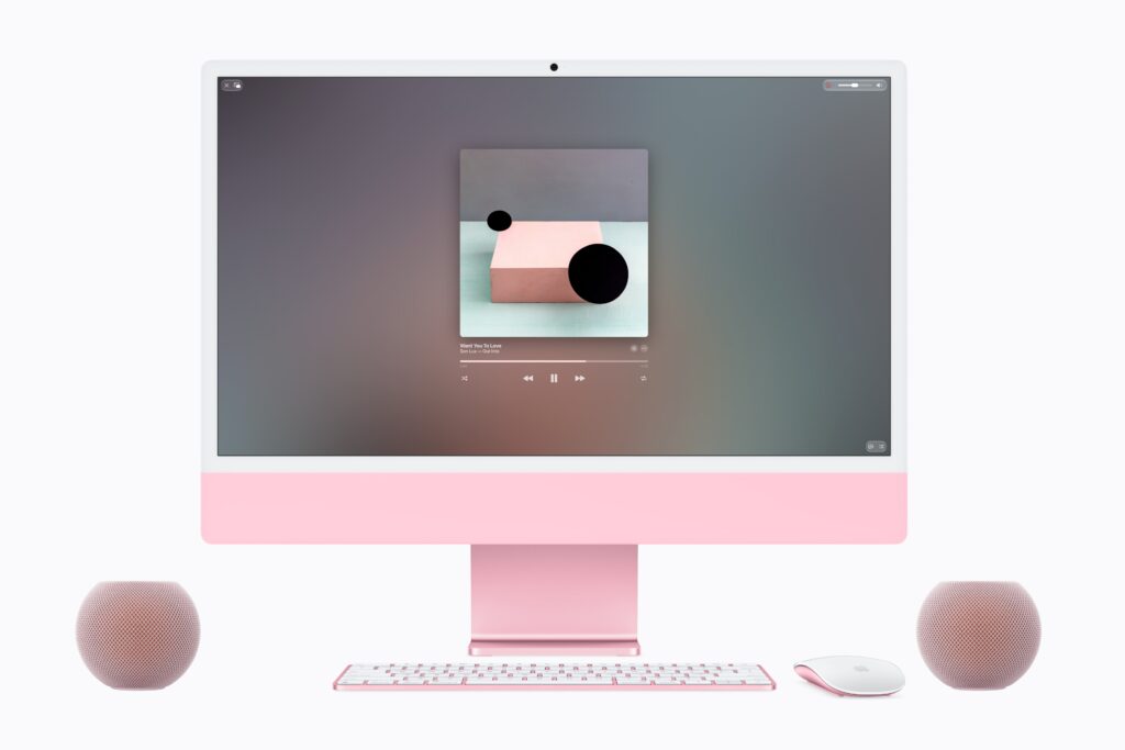 HomePod mini 2 : Apple dévoile la seconde génération de son enceinte connectée 3 Apple HomePod mini 2 connexion iMac