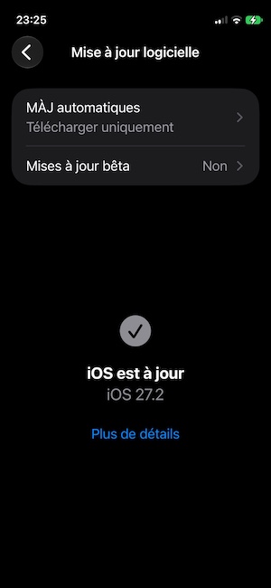 Télécharger iOS 27.2 pour iPhone, iPhone Duo et iPad,(liens directs IPSW) 4 iOS 27.2 installation maj